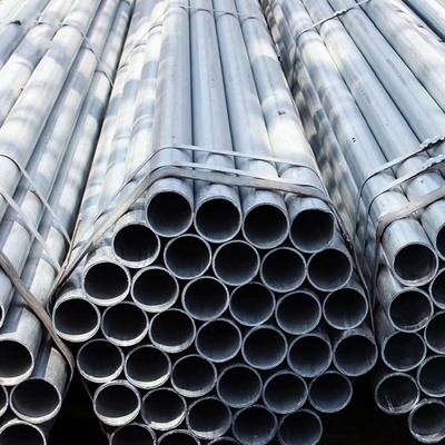 DN15mm-DN250mm गोल अनुभाग आकार स्टील संरचना के लिए विरोधी जंग जस्ती पाइप