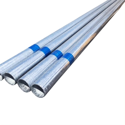 निर्बाध कार्बन स्टील पाइप ASTM A106 A53 निर्माण दीवार मोटाई 2.0mm-10mm के लिए