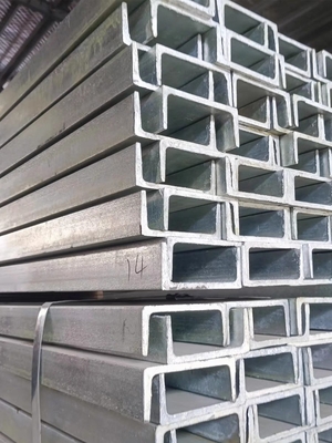 काटने की सेवा SK2 3 4 कार्बन स्टील चैनल बीम यू बीम वास्तविक वजन के अनुसार चालान