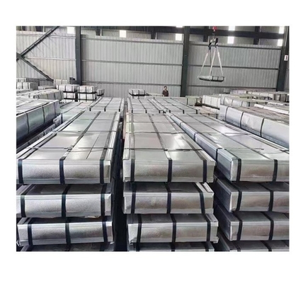 चयन न्यूनतम स्पैंगल जस्ती स्टील प्लेट 2.5/2.75/3.0*1250 मिमी गर्म लुढ़का आधारित