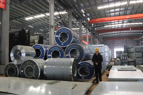 4.5/4.75/5.0*1250/1000mm आधारित गर्म लुढ़का हुआ जस्ती स्टील प्लेट निर्माण सामग्री