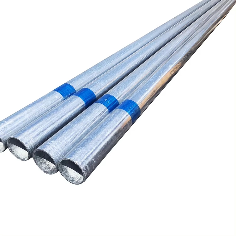 निर्बाध कार्बन स्टील पाइप ASTM A106 A53 निर्माण दीवार मोटाई 2.0mm-10mm के लिए