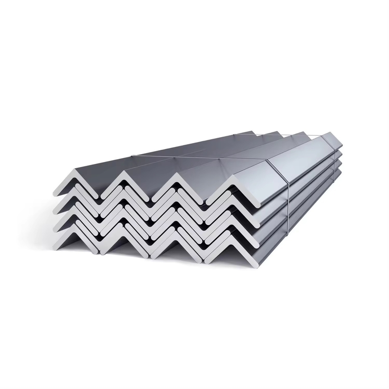 ASTM A36 A53 Q235 Q345 कार्बन समान कोण स्टील जस्ती लोहा L आकार हल्के स्टील कोण पट्टी
